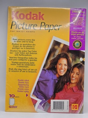 Kodak Picture Paper A4 Glossy Double Sided 10 Sheets Inkjet Prints