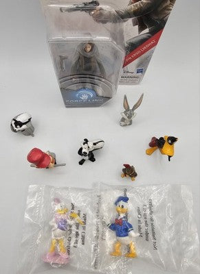 Lot Of Nine Figurines Disney & Star Wars