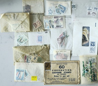 Vintage Unchecked International Stamps #0420