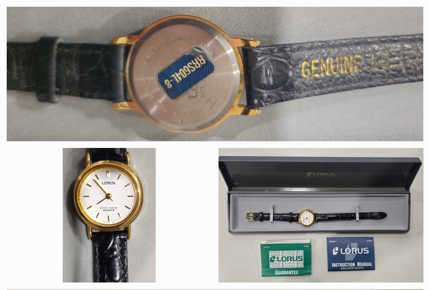 Women's Lorus Quartz Watch – Working Condition, Boxed