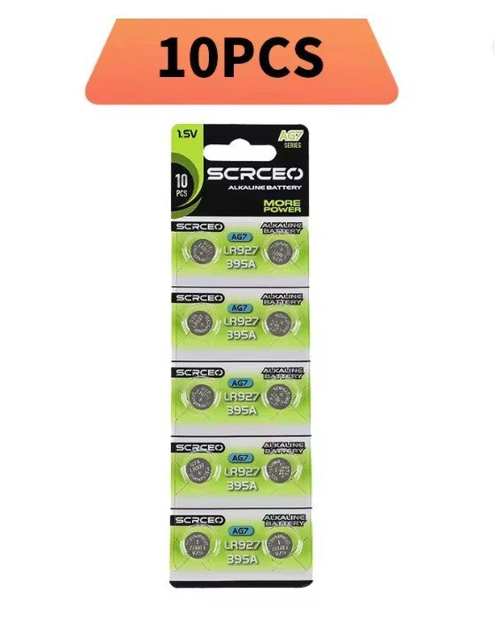 SCRCEO 1.5V Alkaline Button Cell LR927 (AG7/SR927) - for Watch, Remote Control