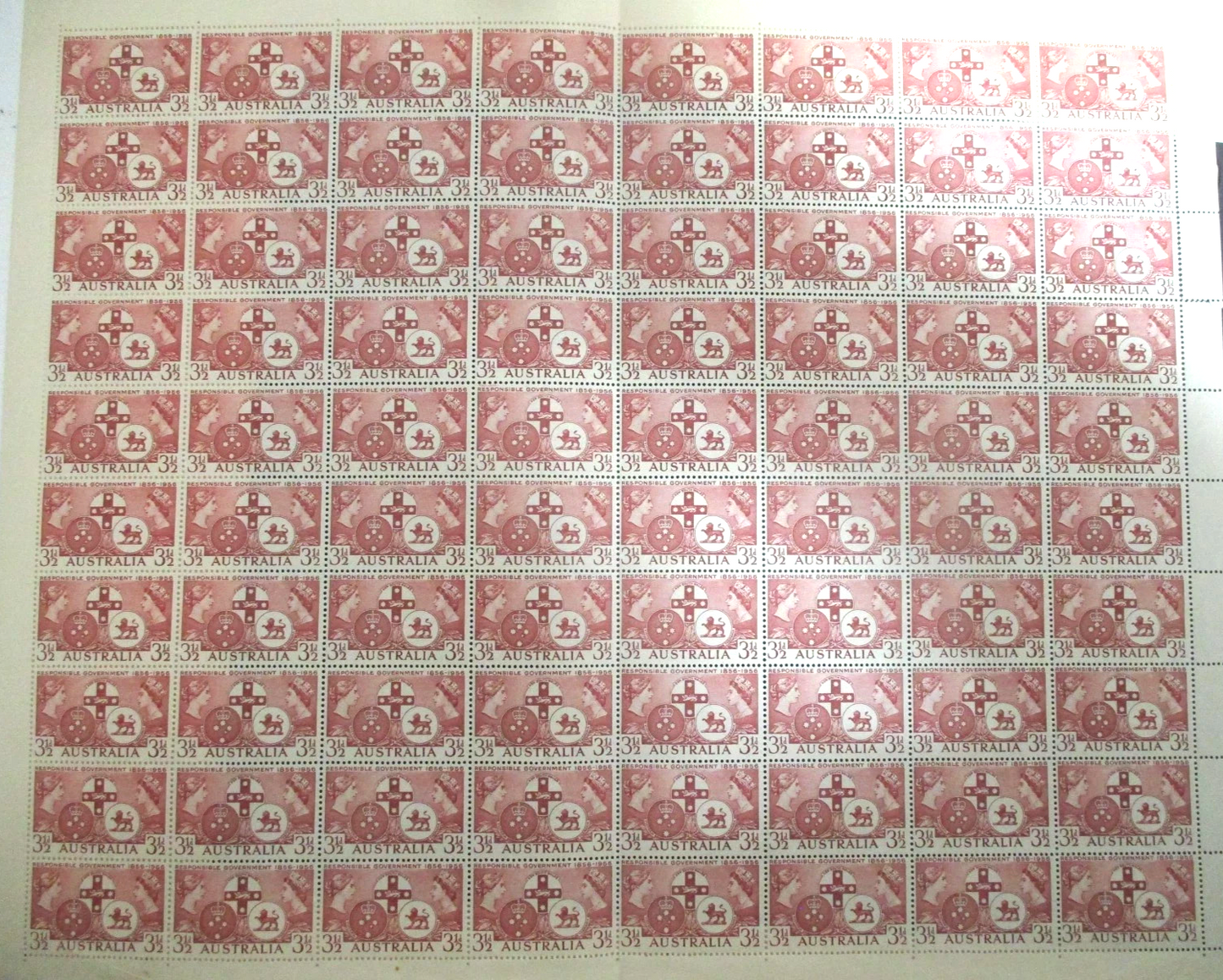 Pre Decimal Stamps: Sheet Mint- Great Item