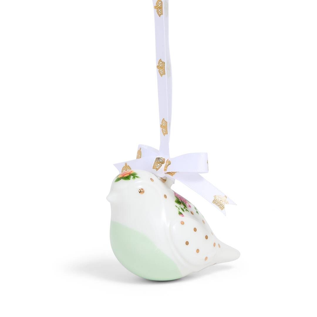 Royal Albert Christmas Hanging Ornament Bird
