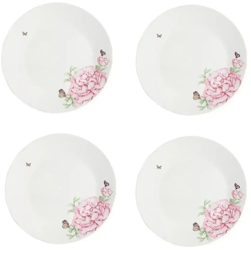 Royal Albert Miranda Kerr Everyday Friendship 4 Piece Dinner Plates -New in Box