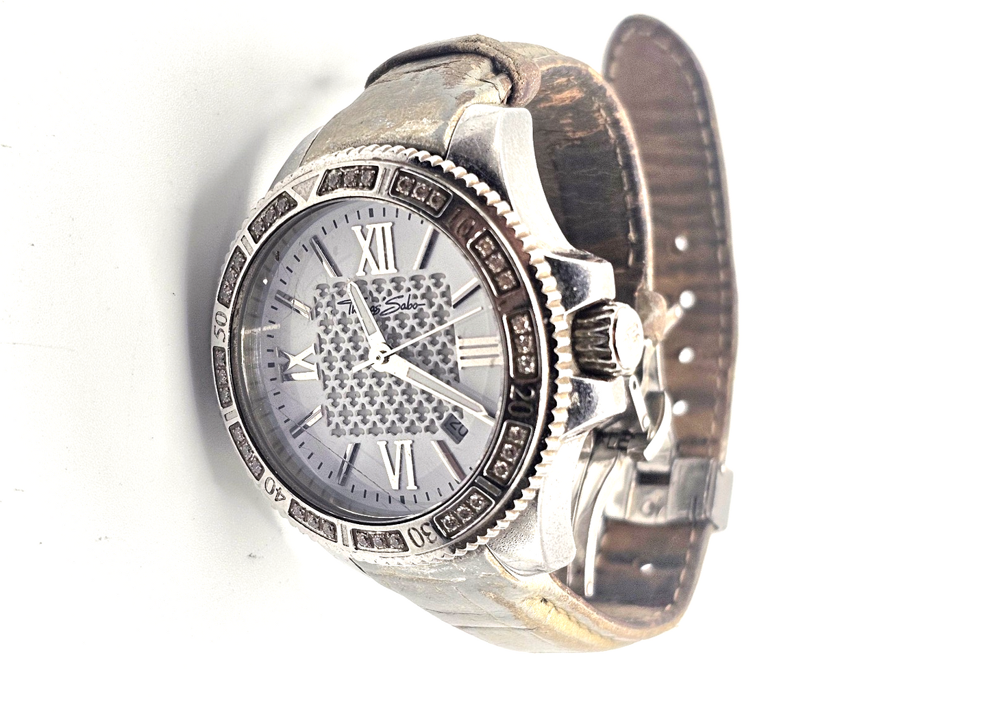Thomas Sabo Men's/Women's Stainless-Steel Watch – Brown Leather Strap – Working