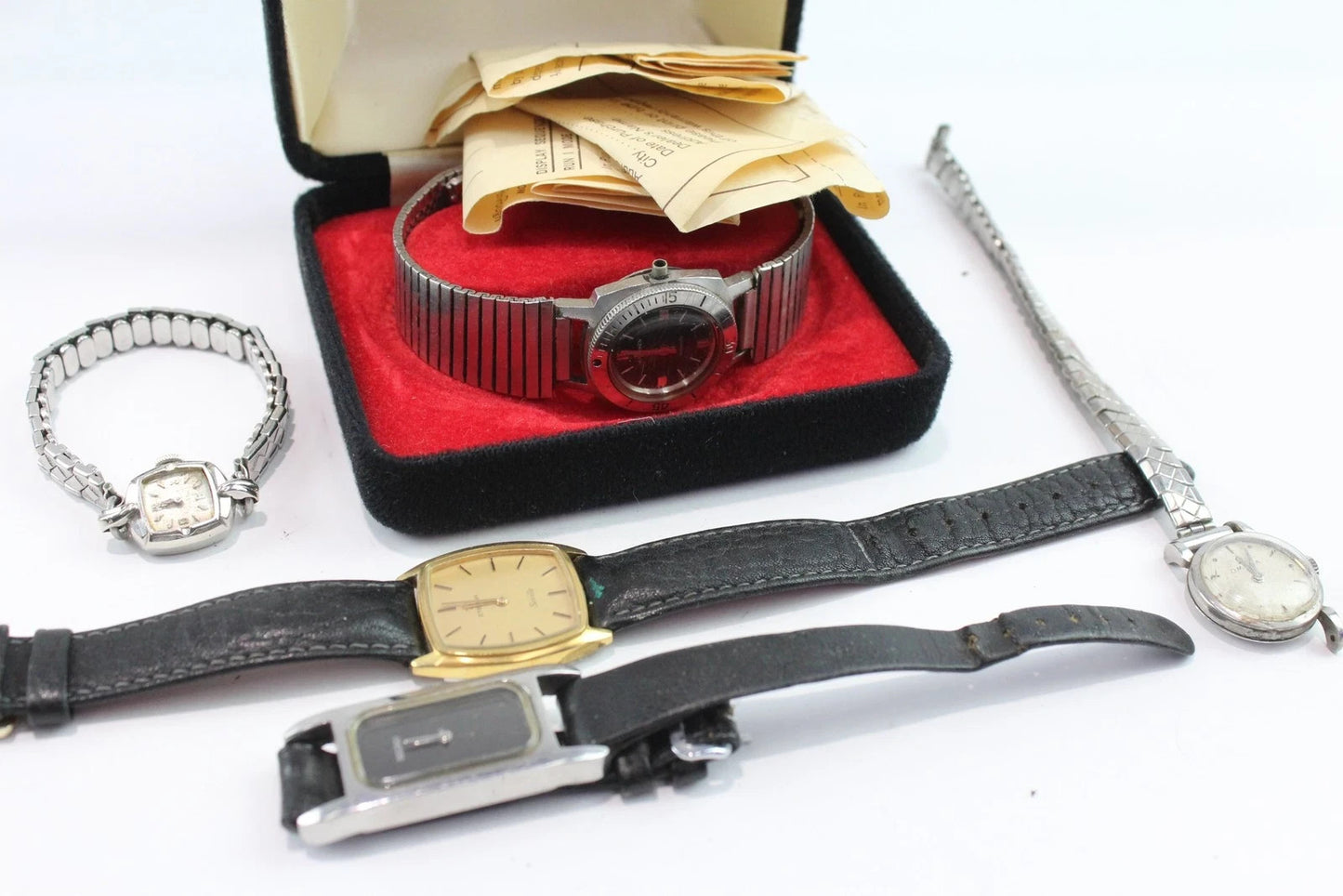 Omega Longines 5 Vintage Women’s Watches - SPARES/REPAIRS - Mixed Lot