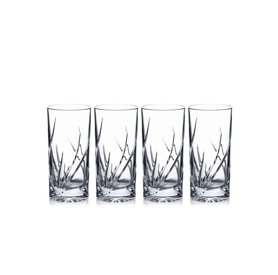 Royal Doulton Harper Highball CRYSTAL set of 4 - RRP $399