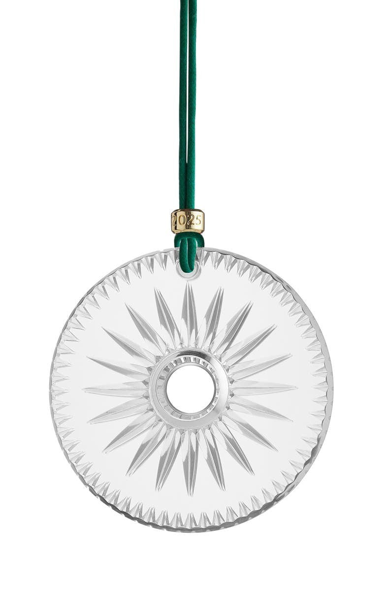 Waterford New Year Disc Firework Ornament Clear 1072457 - RRP $229.00 (New)