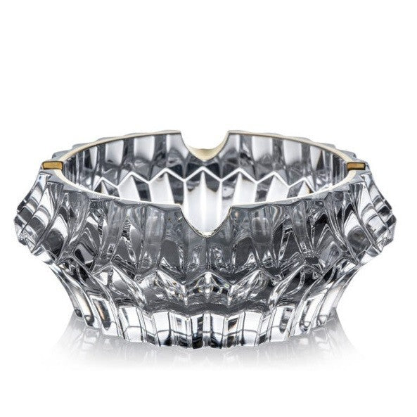 Rogaska Crown Jewel Gold Ashtray 20CM