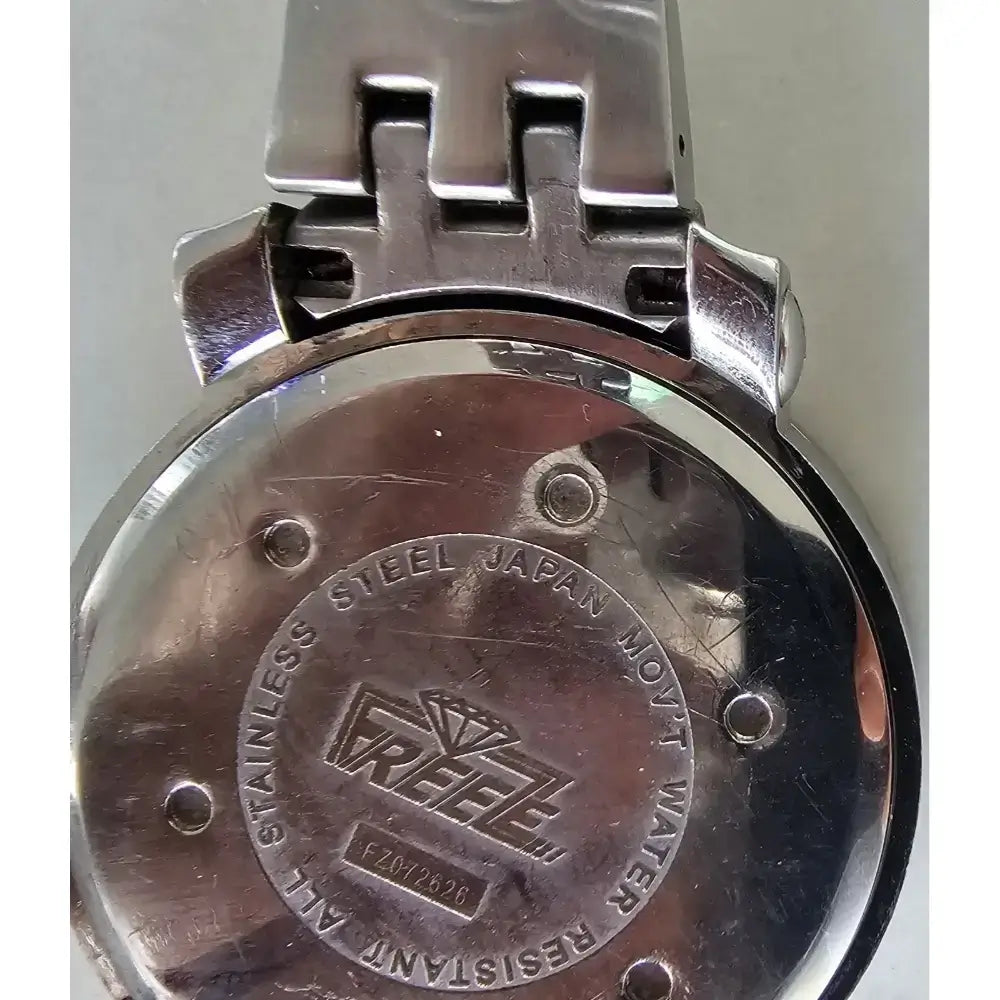 FREEZE Silver-Tone Multi-Dial Stainless Steel Watch – Pre-Owned