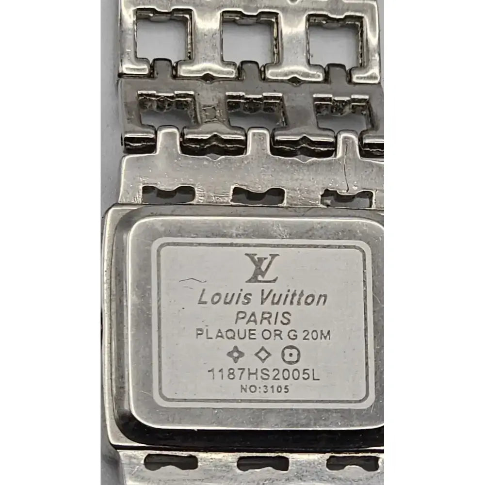 Louis Vuitton Paris engraved caseback ref 1187HS2005L