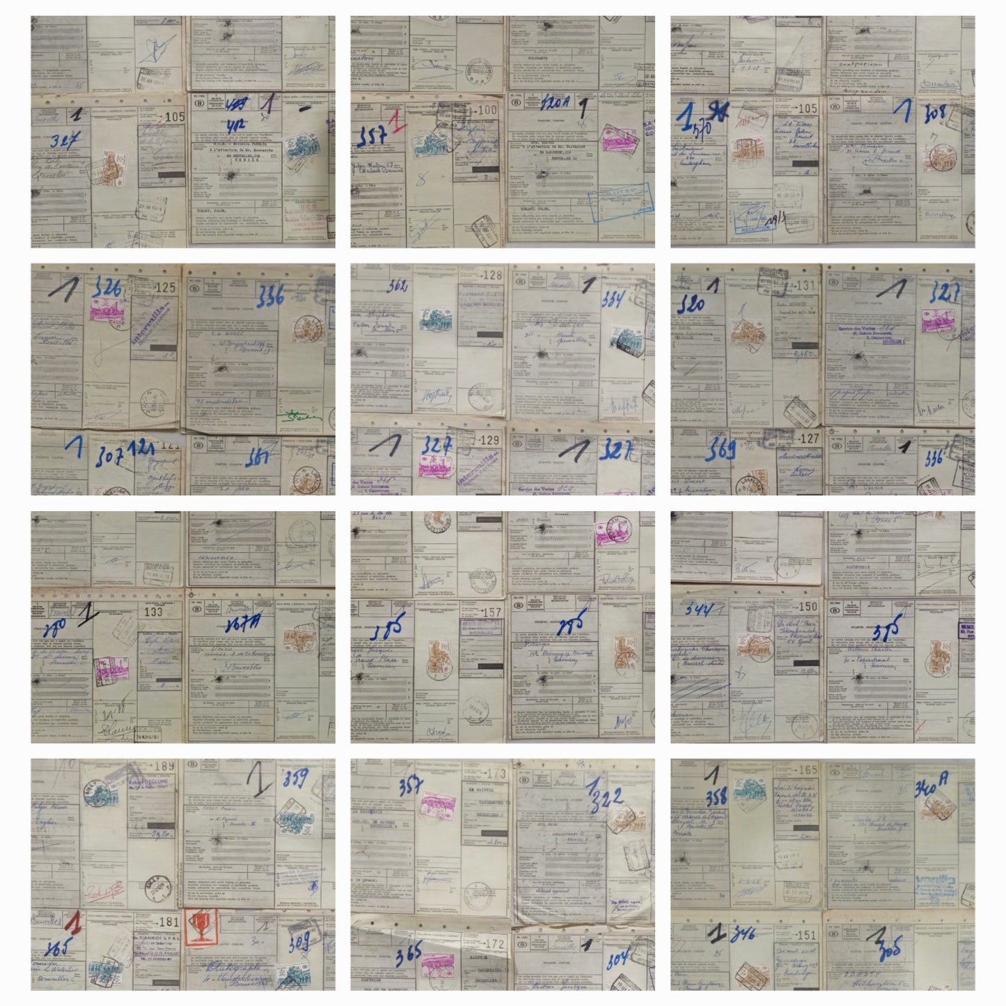 72 Certificated International Post Stamps II #0303