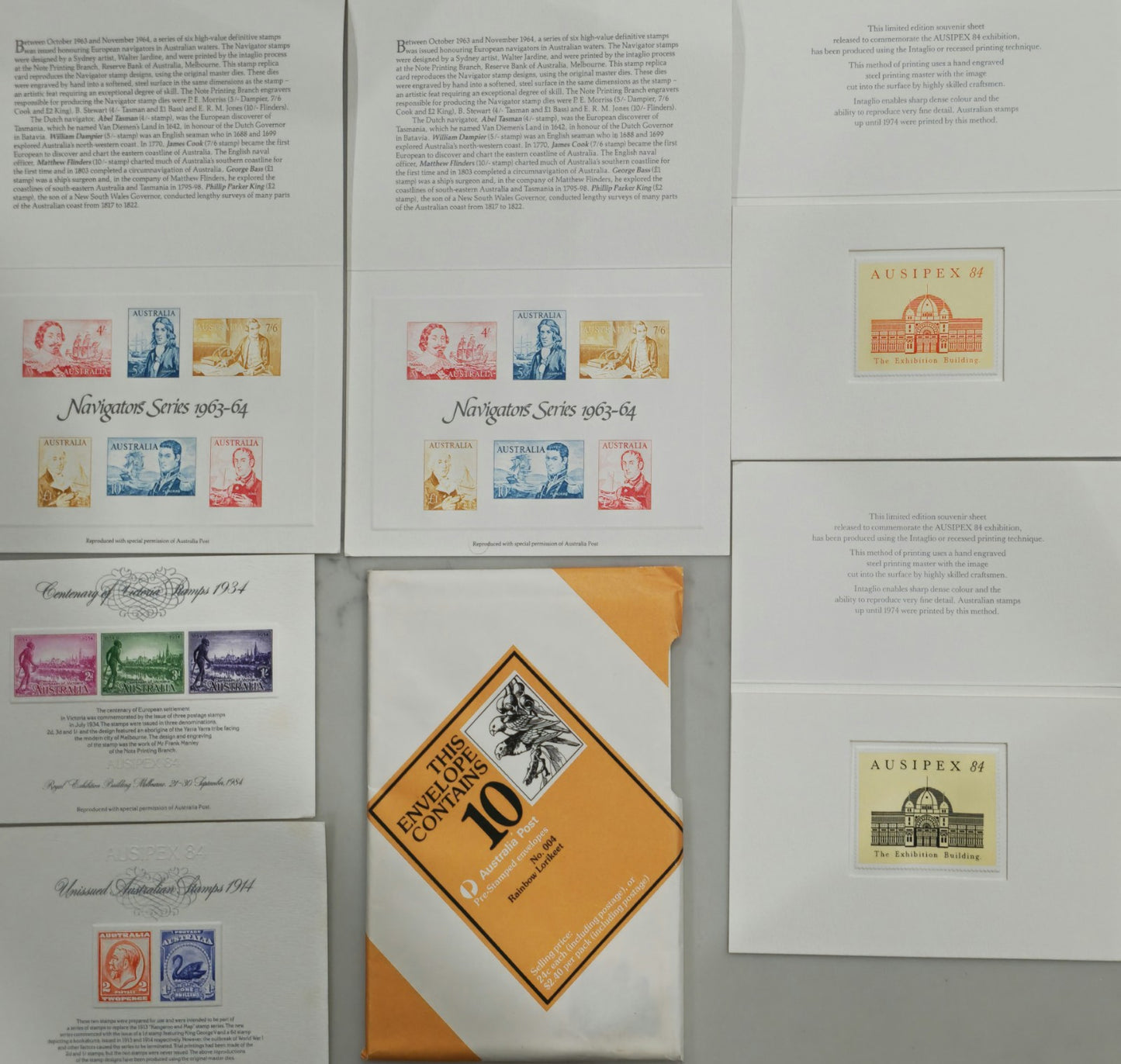 Vintage Collection of Mixed International First Day Stamps #0307