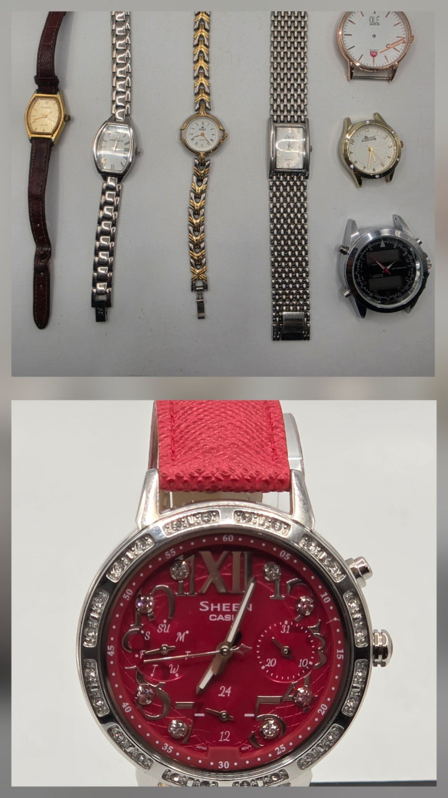 Vintage Anti-Shock 17 Jewels Mechanical Hand-Winding Swiss WatchRepair/Spaire