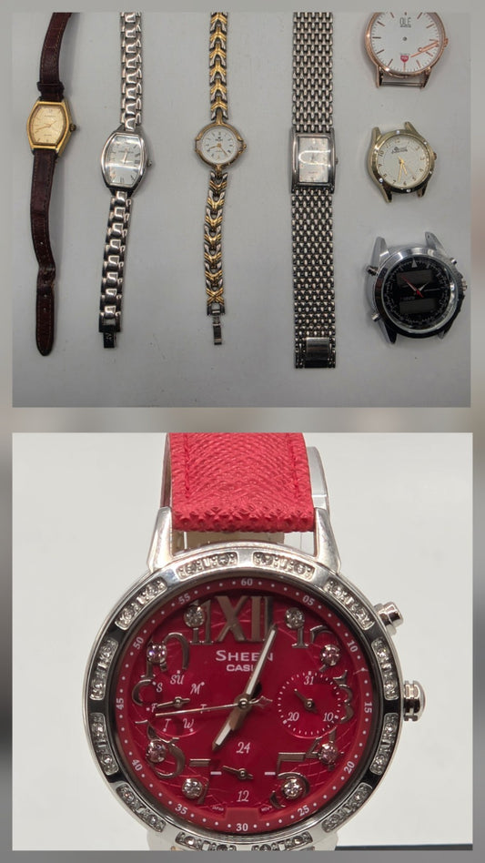 Vintage Anti-Shock 17 Jewels Mechanical Hand-Winding Swiss WatchRepair/Spaire