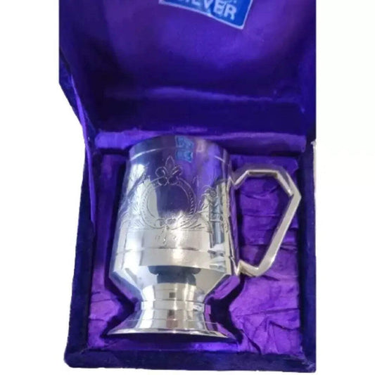 Silver Plated Beer Mug with Original Box