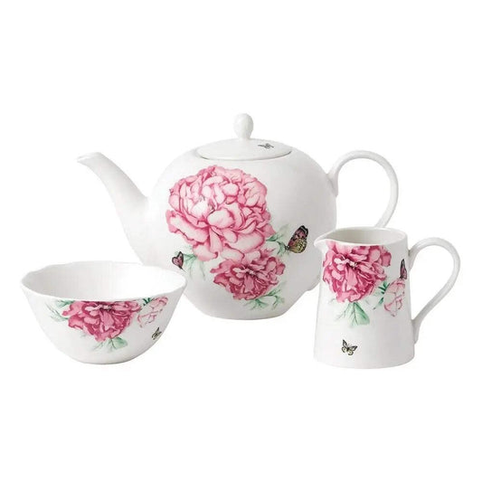 Royal Albert Miranda Kerr Everyday Friendship Teapot, Sugar&Creamer Set-RRP $149