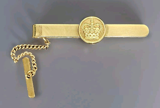 Gold Plated Sterling Silver Tie Clip