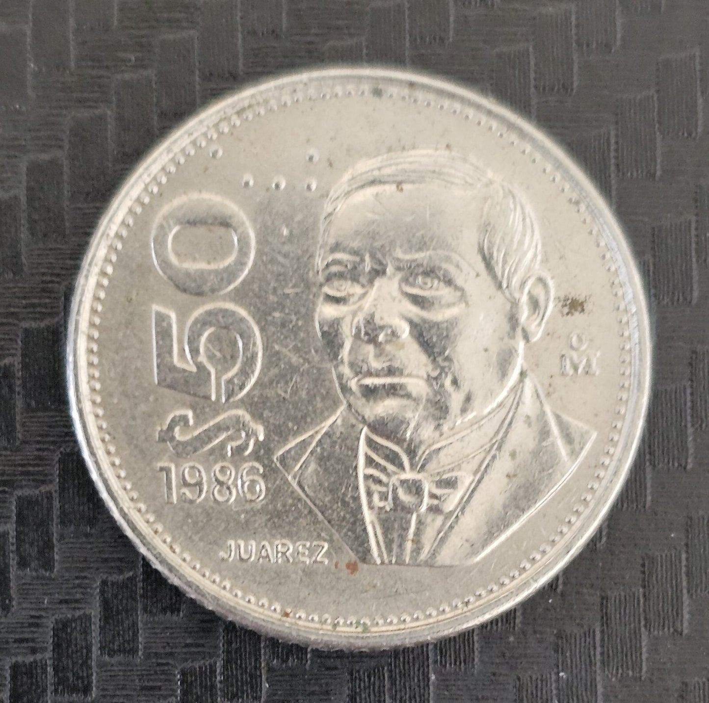 1986 MEXICO 50 PESOS - COIN