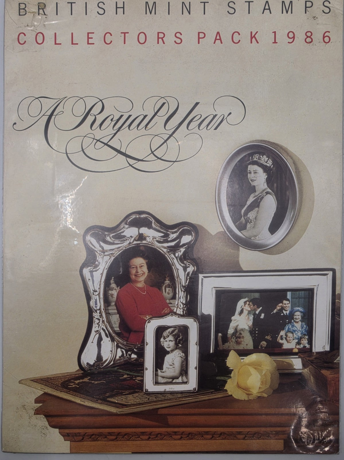 British Mint Stamps Collectors Pack 1986 A Royal Year Vintage Postage Stamps