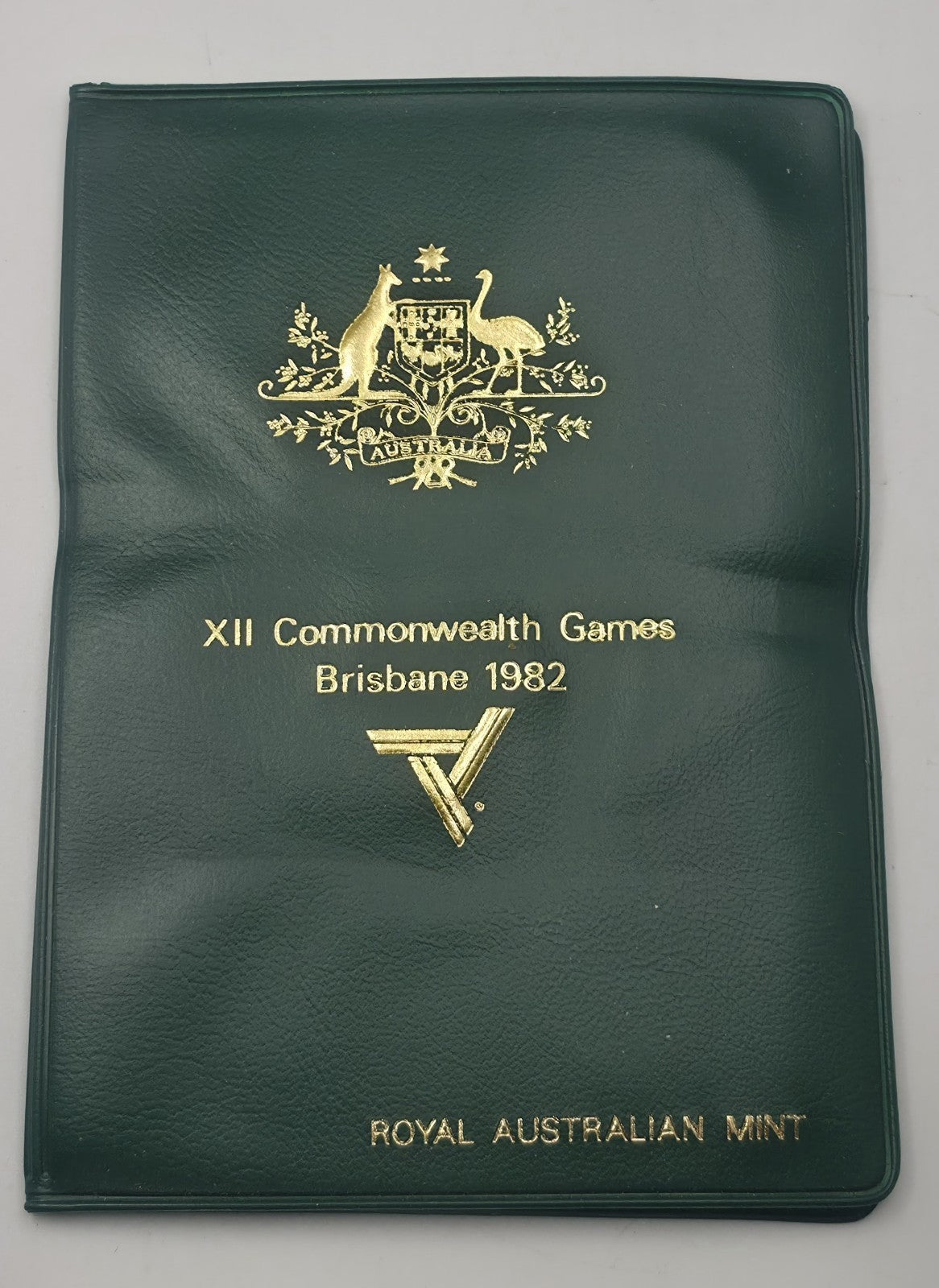 1982 Australia Uncirculated Coin Set 6 Coins XII Commonwealth Games RAM Wallet