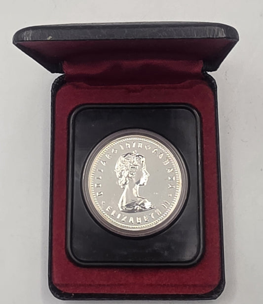 1978 Canada XI Commonwealth Game Edmonton Commemorative Silver Dollar Proof Coin
