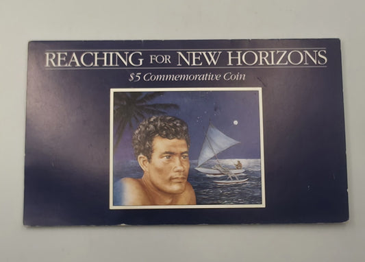 1992 Marshall Islands $5 Reaching for New Horizons Commemorative Coin Set