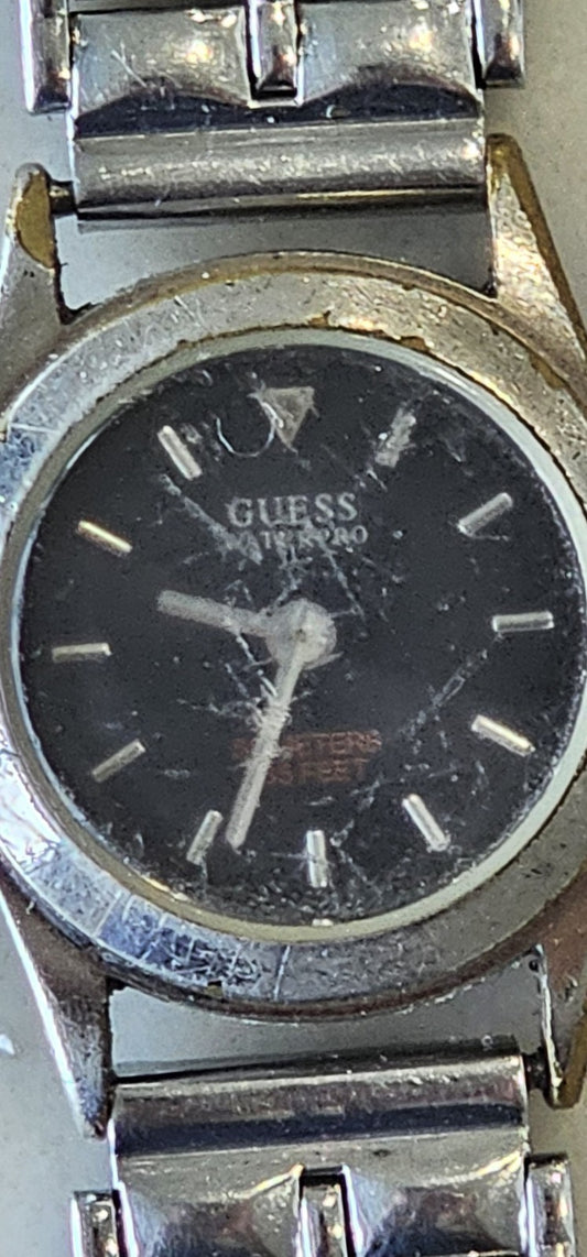 Guess Waterpro Ladies Watch 165944L2 Silver Tone Work