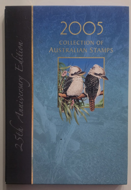 2005 Collection of Australian Stamps 25th Anniversary Edition Album Book