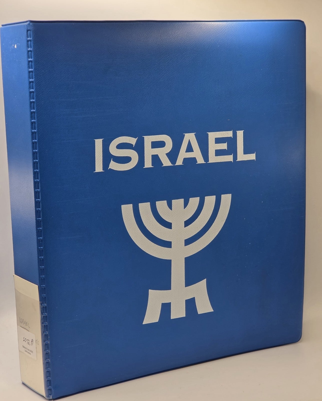 Extensive Israel Mint Block Stamp Collection in Blue Minkus Album (1961-1969s)