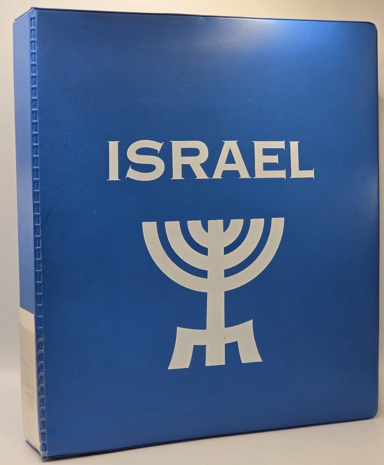 Extensive Israel Mint Block Stamp Collection in Blue Minkus Album (1970-1975s)