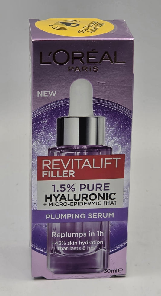 L'Oréal Paris Revitalift Filler 1.5% Pure Hyaluronic Acid Plumping Serum