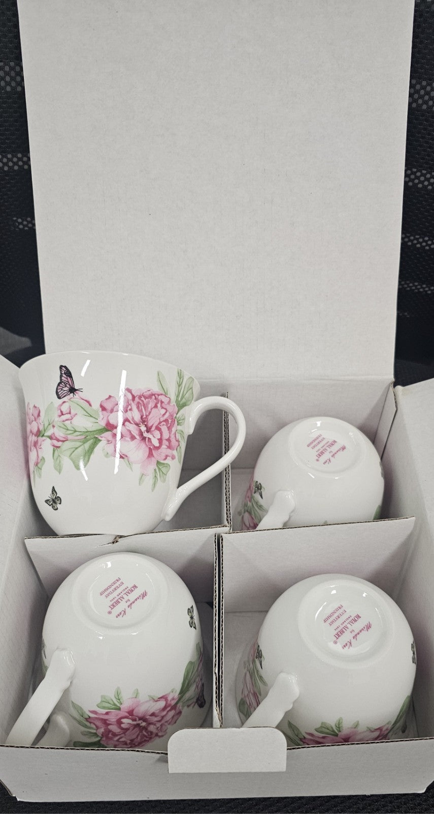 Royal Albert Miranda Kerr 4-Piece Mug Set (350ml) - New in White Box