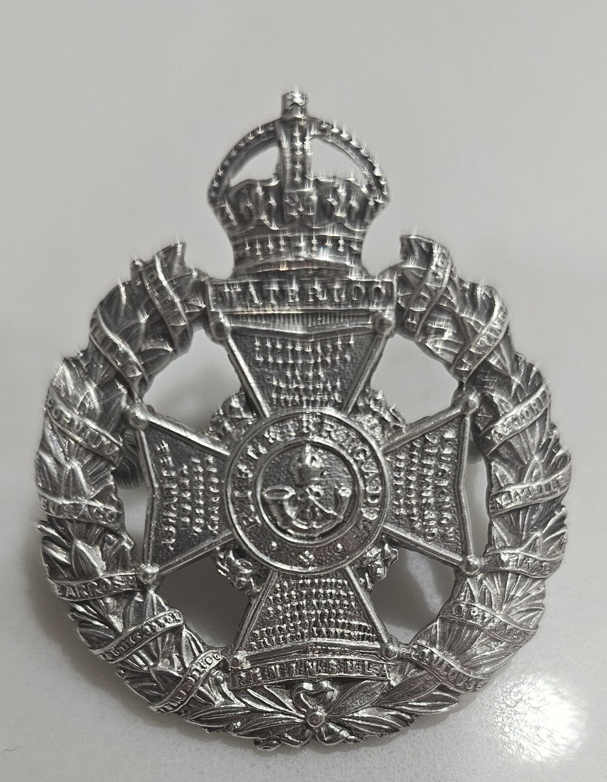 Waterloo Peninsula Ripley Brigade Medal Collect Badge