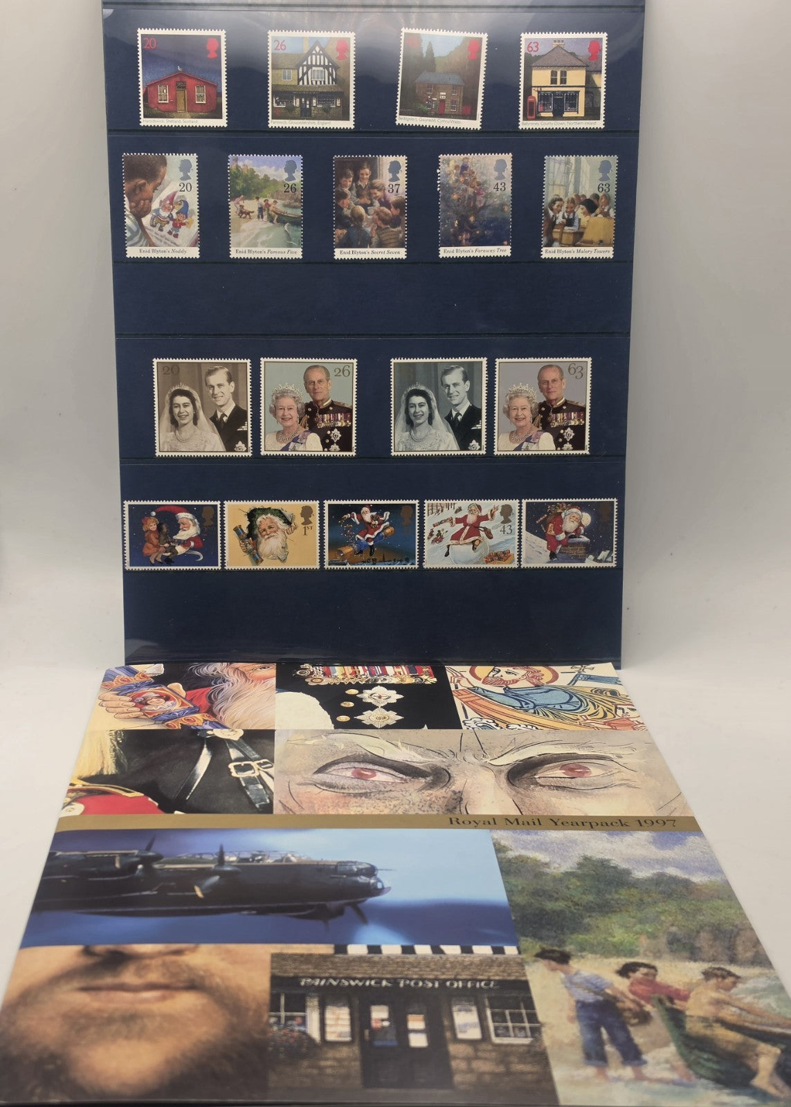 Royal Mail Yearpack 1997 Queen Elizabeth Golden Wedding Mint Stamps Pack 283