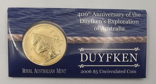 Australia 2006 400th Anniversary of the Duyfken's Exploration of Australia $5 Un