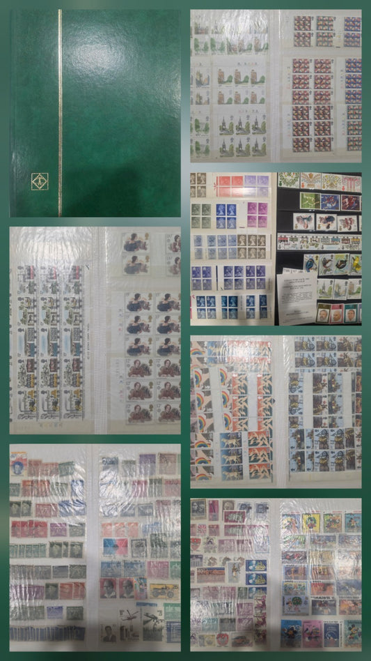 Australian, UK & More Stamp Collection Album (32 Pages Mostly Mint)
