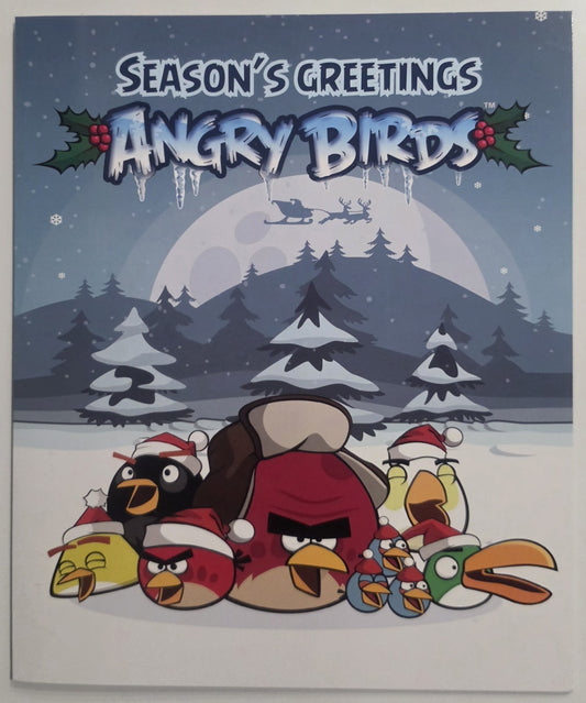 Australia Post Angry Birds Season's Greetings Christmas Stamp Pack Complete