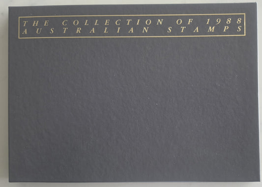 1988 The Collection of Australian Stamps Deluxe Year Album Mint