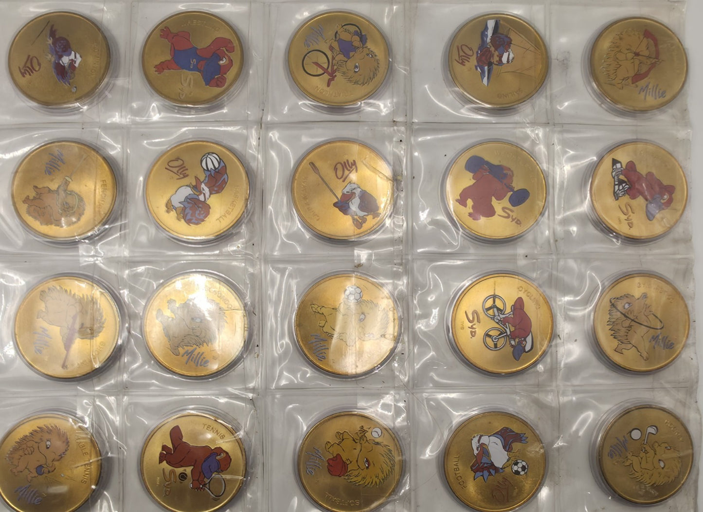 Australia 2000 Sydney Olympics Games of XXVII Olympiad $5 Aluminium Bronze Coin