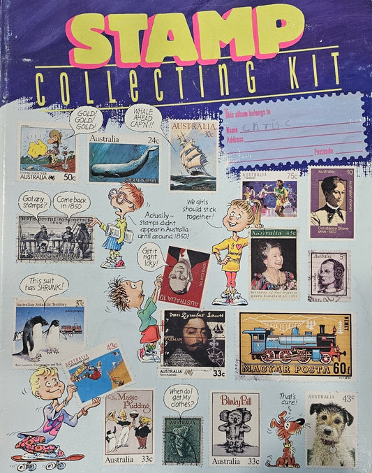 16 Pages Full Album Australia Mint And International Used Stamps