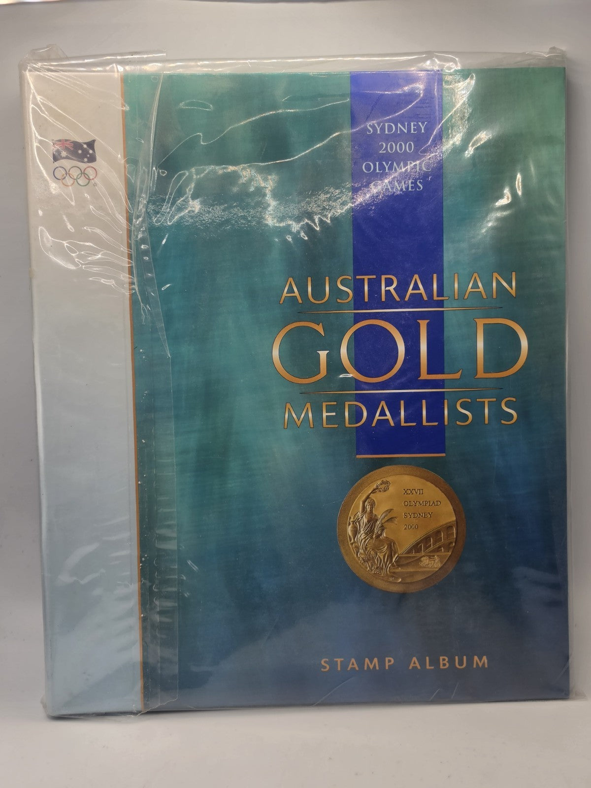 SYDNEY 2000 Olympics Gold Medallis 16x STAMPS Sheets and Album - Face Value $72