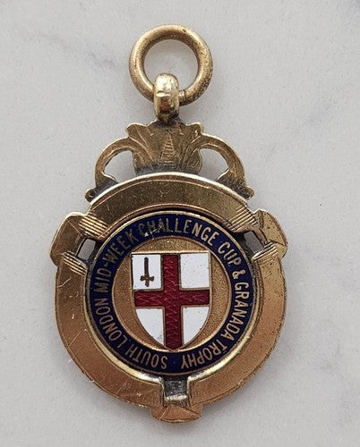 Vintage United Kingdom Sport Medallion #01203