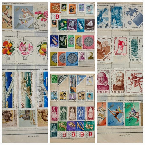 Full 50 50-page booklet of Magyar stamps. #1225