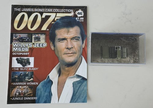 James Bond Die Cast Car Collection - Scale 1:43 Including magazine #46 Willys J