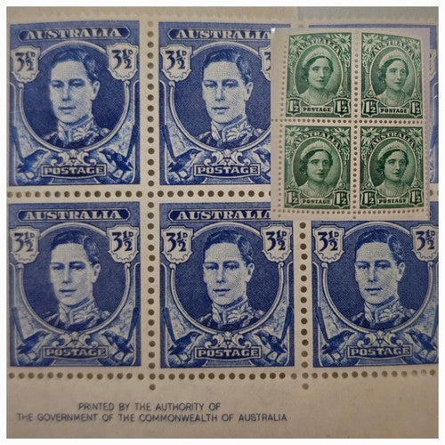 Vintage Australia Mint Sheets stamps #0120