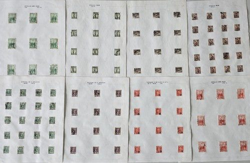 Vintage Australia 1937-1944 stamps #1224-2