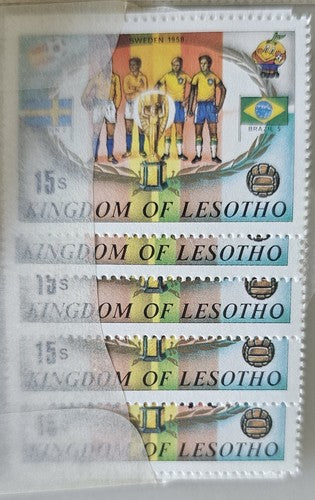 Vintage Collection Of 100 (5*20) Kingdom Of Lesotho Stamps #0127