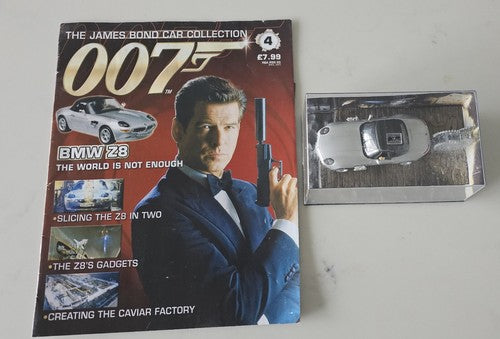 James Bond Die Cast Car Collection - Scale 1:43 Including magazine - BMW Z8