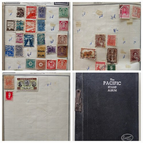 Vintage Would 136 Pages booklet of international stamps #0113
